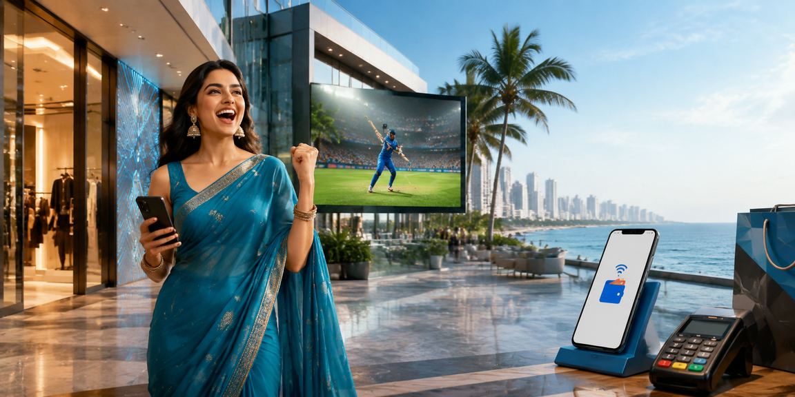 VIP Live Casino gaming session in Indian festive attire